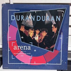 🎤🔥 Vintage Edgy Duran Duran – Arena (SWAV-12374) | 1984 Original Pressing 🔥🎤